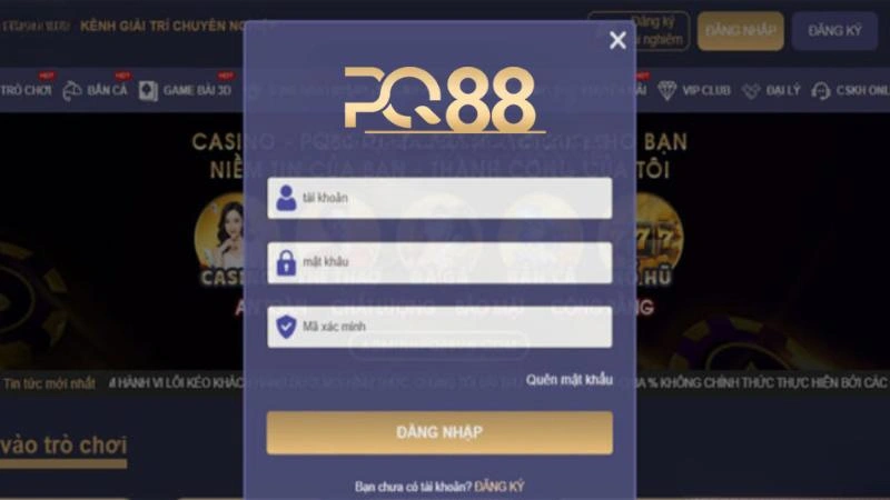 Đăng Nhập PQ88 - Cách Truy Cập Thành Công Ngay Lần Đầu 1 Các bước đăng nhập vào sảnh đổi thưởng chi tiết từ A - Z