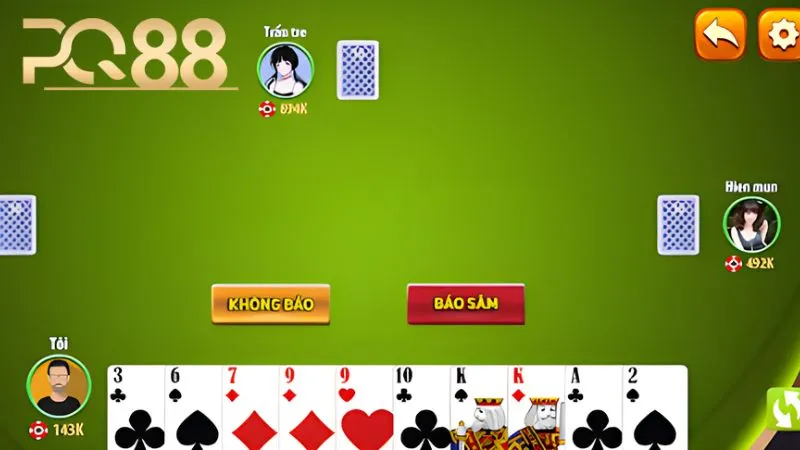 Chơi Sâm Lốc Online - Những Lưu Ý Khi Tham Gia Tại PQ88 1 Bàn chơi Sâm Lốc online được PQ88 thiết kế khoa học để ai cũng dễ dàng nhập cuộc