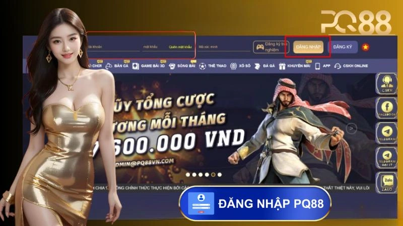 Đăng Nhập PQ88 - Cách Truy Cập Thành Công Ngay Lần Đầu