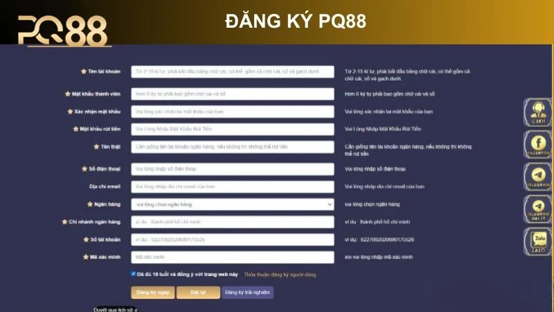 Game thủ xác nhận thông tin đăng ký để tránh rủi ro